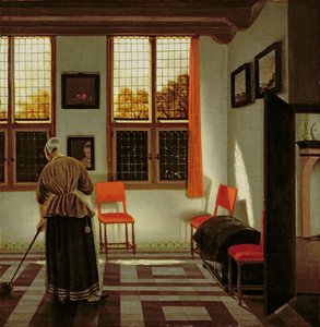 Un interno olandese, 1665-70